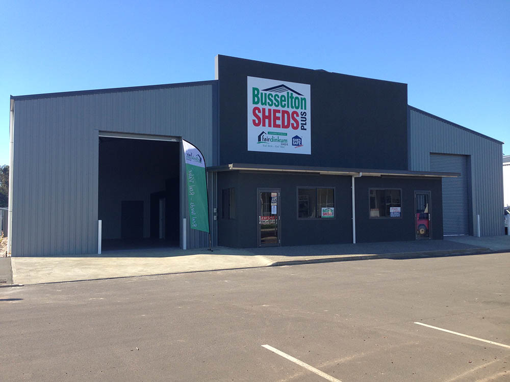 busselton sheds about